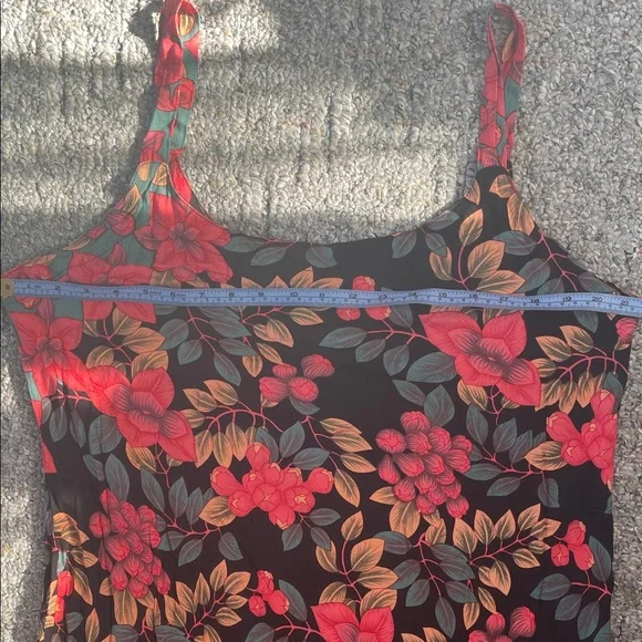 Vintage Rainbow Jo Vibrant Floral Dress - Picture 4 of 7